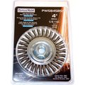 Powerweld 4" Stringer Bead Wheel, Stainless Steel PWSB458SS